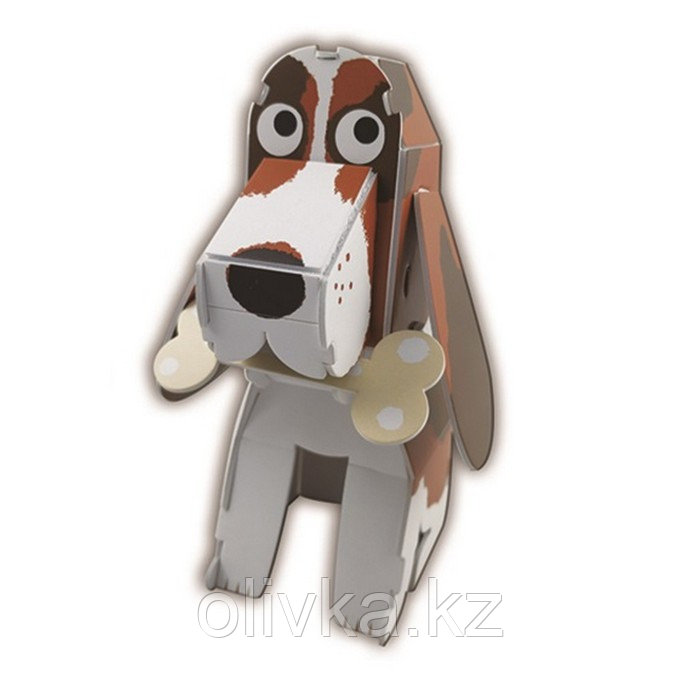 Набор для творчества создние 3D фигурки «Собака» - фото 1 - id-p113957374