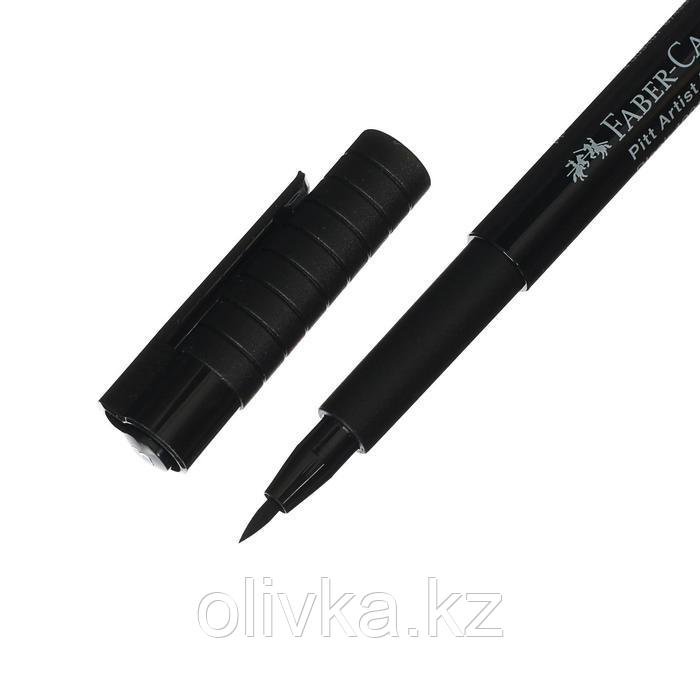 Набор ручек капиллярных 4 штуки (линеры XS, S, F; кисть B), Faber-Castell PITT® Artist Pen Manga, цвет черный - фото 3 - id-p113946371