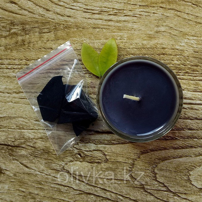 Краситель на основе соевого воска для свечей, 5 г, цвет чёрный - фото 1 - id-p113955550