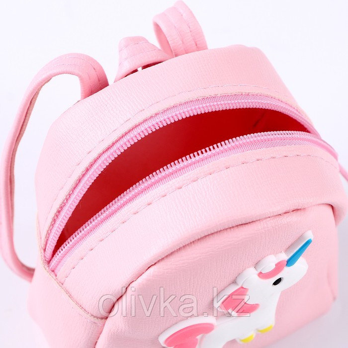 Сумка для куклы «Единорог», цвет розовый - фото 6 - id-p113959227