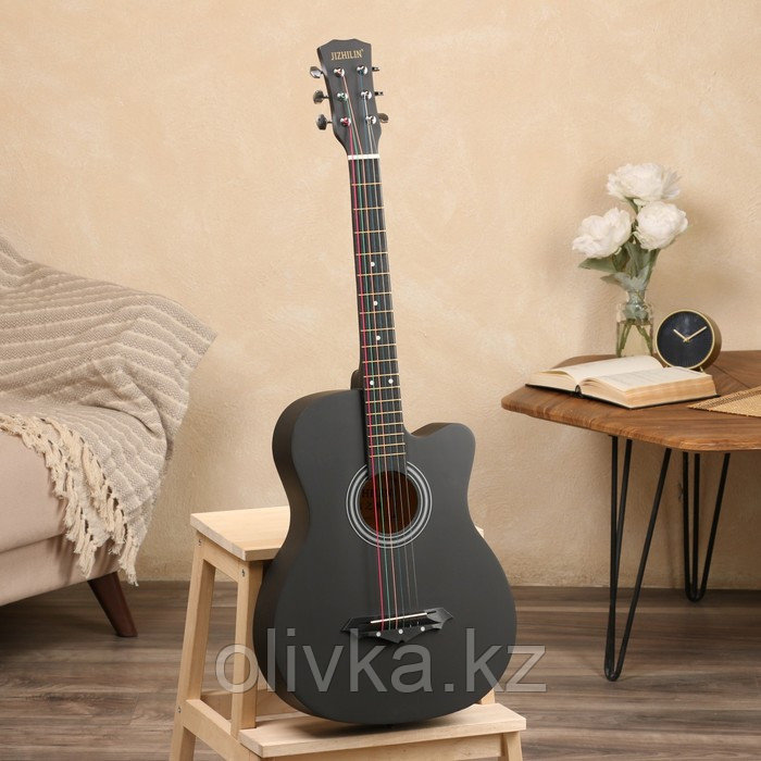 Акустическая гитара, с вырезом, 95 см