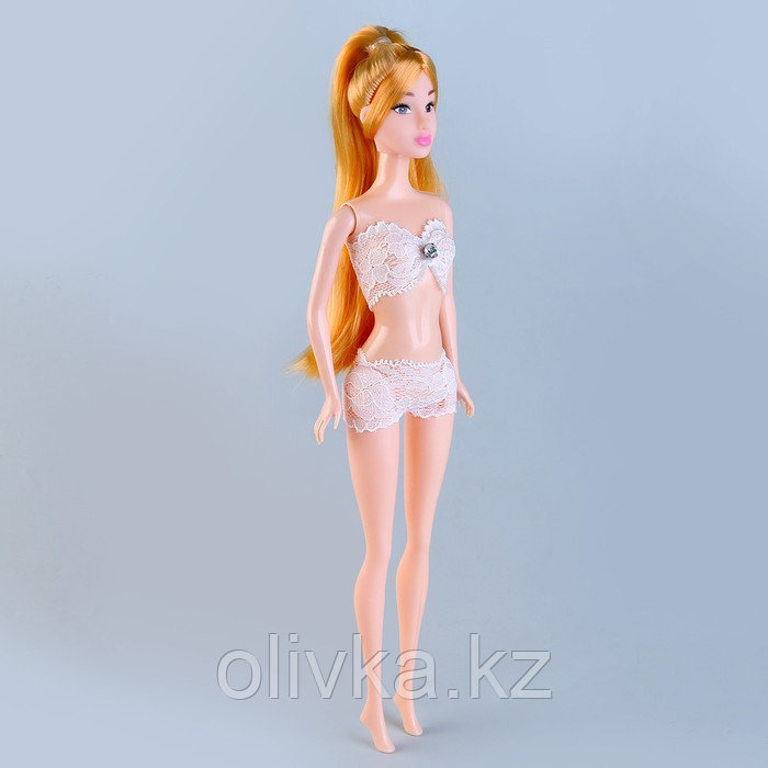 Одежда для кукол «Страза», цвет белый - фото 2 - id-p113955605