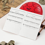 Музыкальный инструмент Глюкофон, красный, 8 лепестков, 15 х 9 см, фото 6