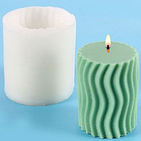 Молд силикон для свечи "Эвр" 7,9х7,9х8,5 см
