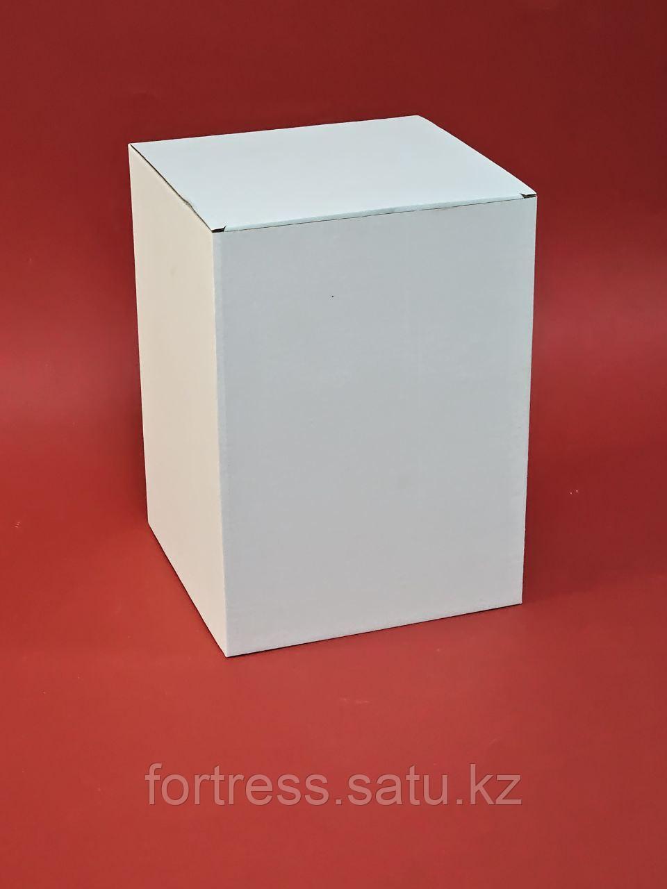 Коробка из микрогофры размер 10*10*15 белая - фото 1 - id-p99334120