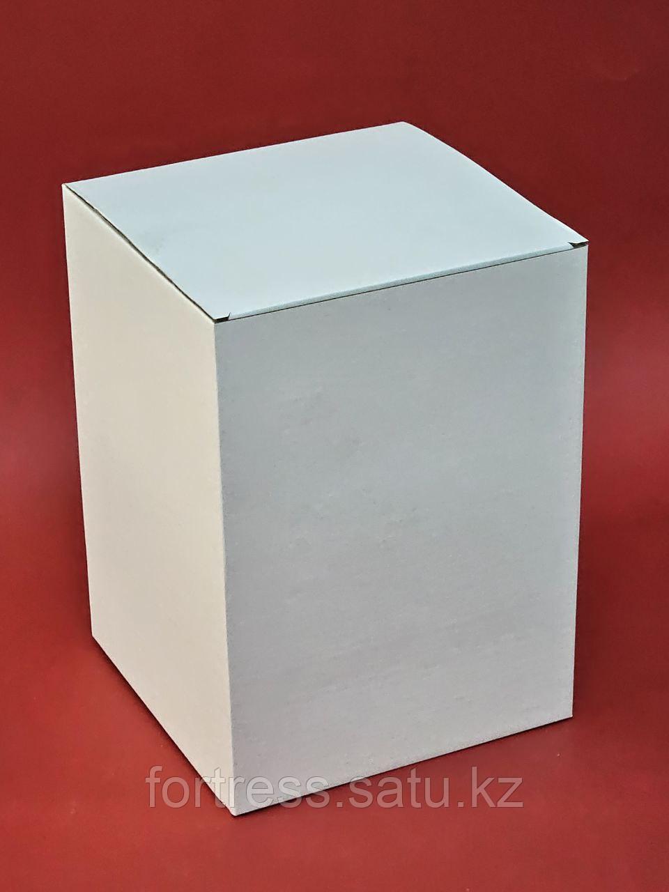 Коробка из микрогофры размер 22*16*16 белая - фото 1 - id-p105697935