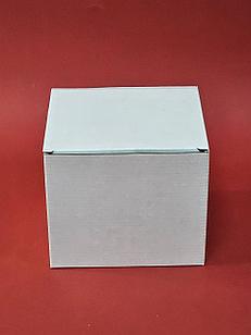 Коробка из микрогофры размер 15*14,5*12,5 белая