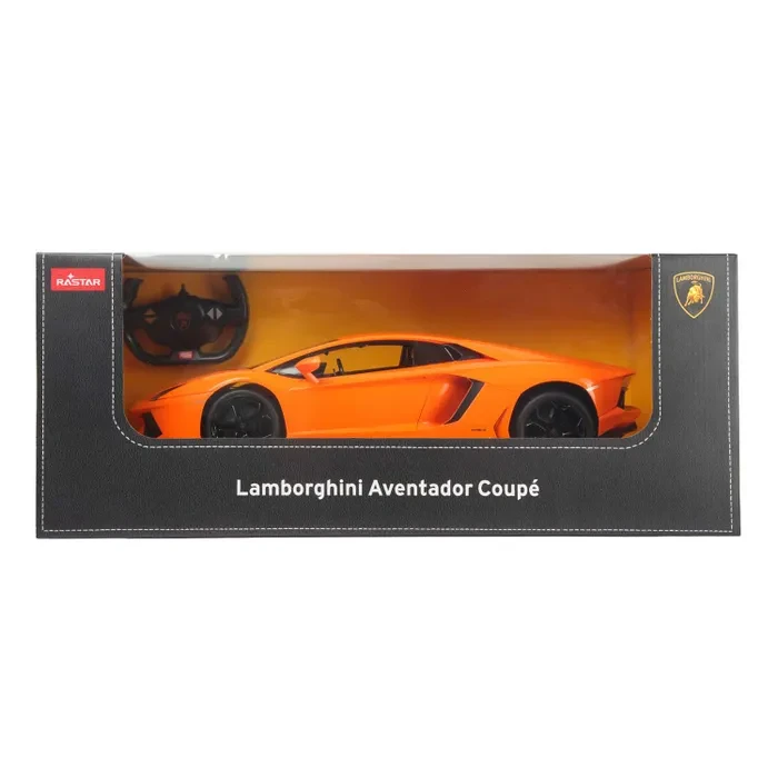 Машина Rastar РУ 1:10 Lamborghini Aventador LP700 Оранжевая - фото 1 - id-p113973317