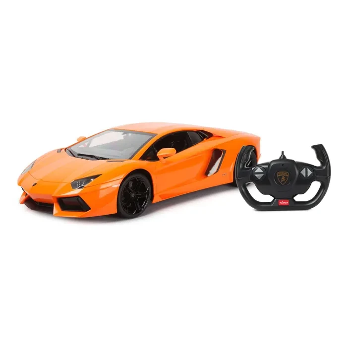 Машина Rastar РУ 1:10 Lamborghini Aventador LP700 Оранжевая - фото 5 - id-p113973317