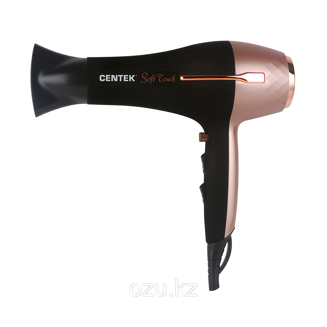 Фен Centek CT-2242 Розовое золото Черный, фото 1