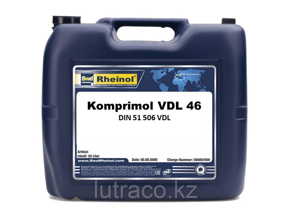 SwdRheinol Komprimol VDL 46 - Минеральное компрессорное масло (DIN 51 506 VDL) - фото 1 - id-p93789091