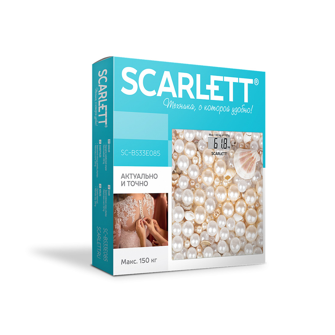 Напольные весы Scarlett SC-BS33E085 2-002906 - фото 2 - id-p113843717