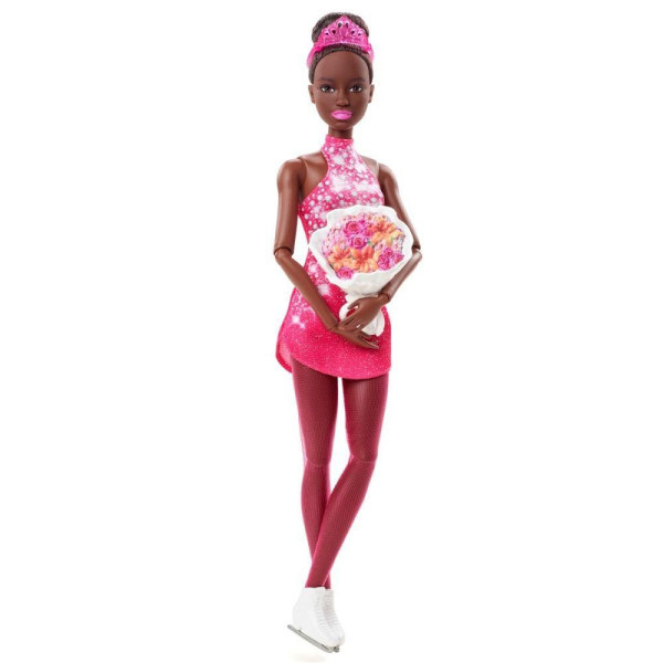 Кукла Barbie -Барби фигуристка для зимних видов спорта с аксессуарами - фото 3 - id-p113985889