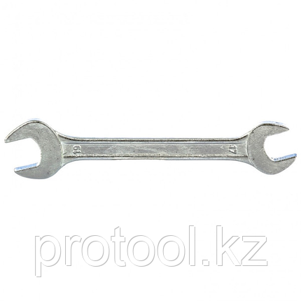Ключ рожковый, 17 х 19 мм, хромированный// Sparta, фото 2