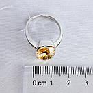 Кольцо Италия M11 серебро с родием, фото 3
