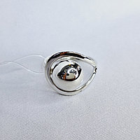 Кольцо Алматы M143 серебро без покрытия вставка без вставок