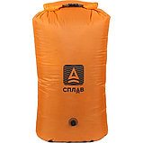 Гермомешок походный большой легкий с клапаном Сплав оранжевый (OneSize), фото 2