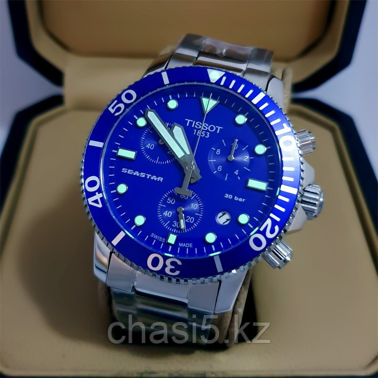 Мужские наручные часы Tissot T-Sport Seastar 1000 Chronograph (20222) - фото 8 - id-p113961530