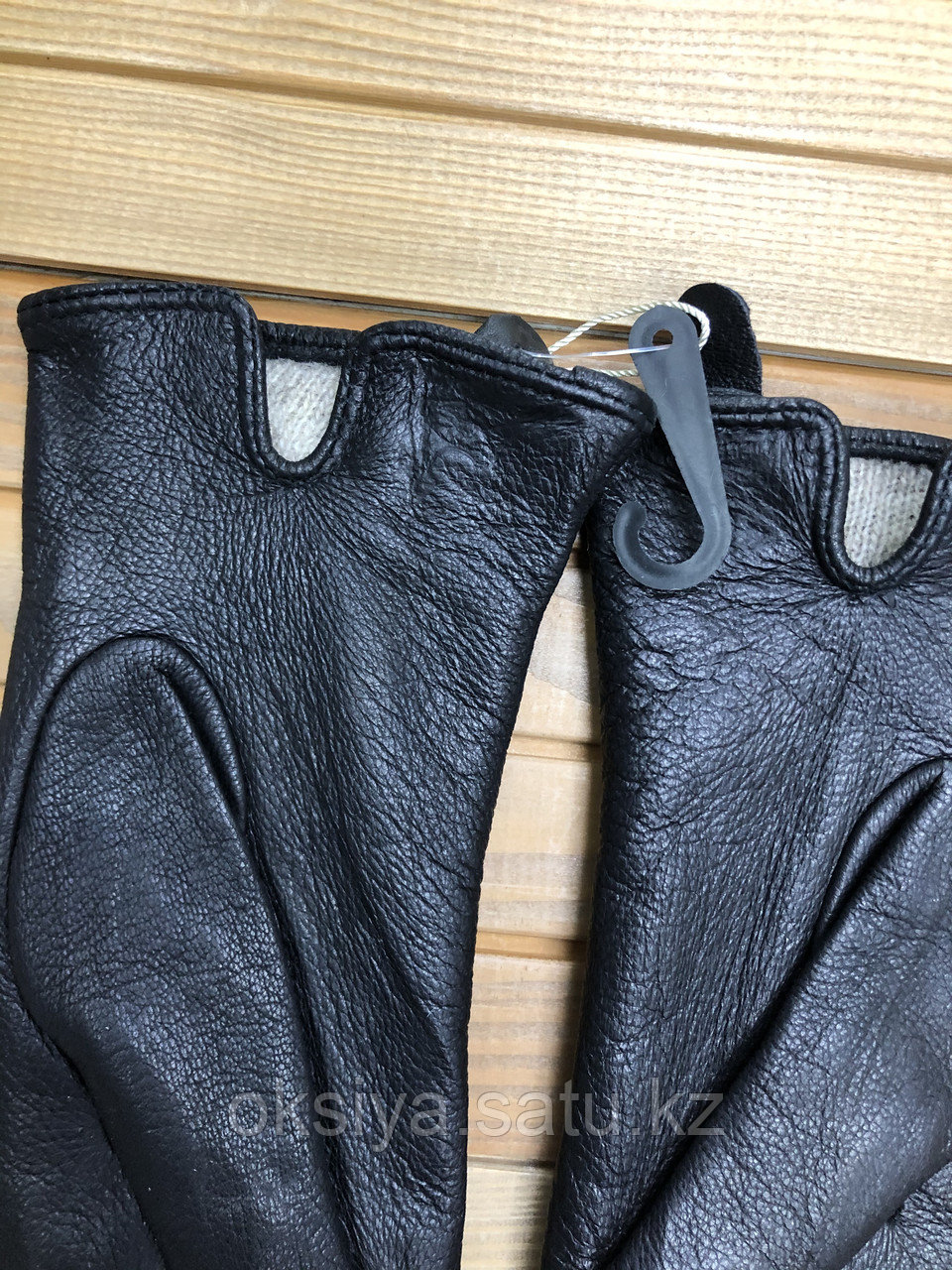 Женские зимние кожаные перчатки - фото 5 - id-p113986911