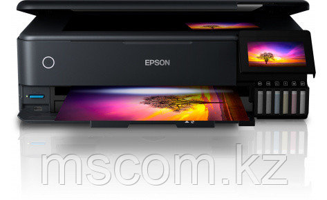 МФУ струйное цветное Epson L8180 А3, C11CJ21403, 32 стр/мин, WIFI, Duplex, Ethernet, USB, SD cart, no ADF - фото 1 - id-p113748381