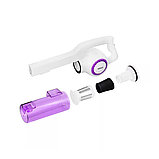 Проводной вертикальный пылесос Kitfort КТ-5105-1 бело-фиолетовый, фото 3