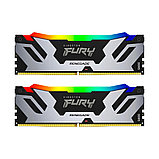 Комплект модулей памяти Kingston FURY Renegade RGB XMP KF568C36RSAK2-32 DDR5 32GB (Kit 2x16GB) 6800M, фото 2