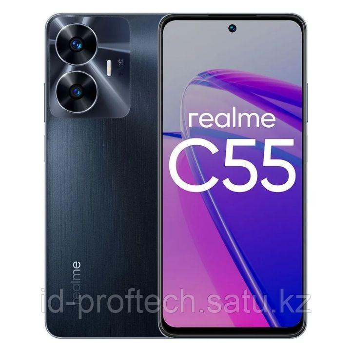 Смартфон Realme C55 8+256Gb Rainy Night RMX3710 - фото 1 - id-p113812131