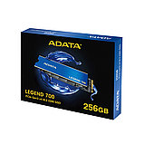 Твердотельный накопитель SSD ADATA Legend 700 ALEG-700-256GCS 256GB M.2, фото 3