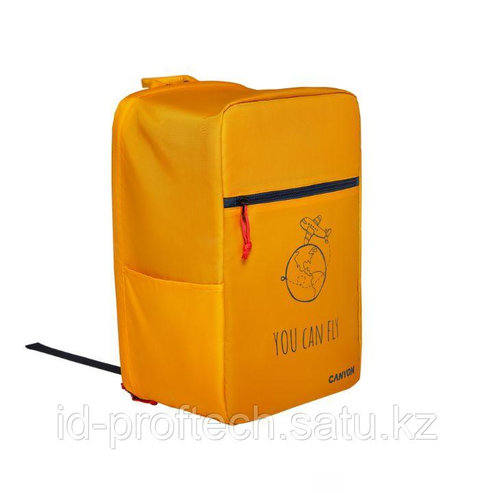 CANYON cabin size backpack for 15.6* laptop,polyester,yellow - фото 1 - id-p113986476