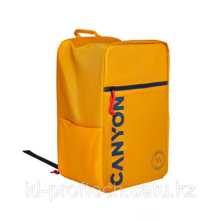 CANYON cabin size backpack for 15.6* laptop ,polyester ,yellow - фото 1 - id-p113986478