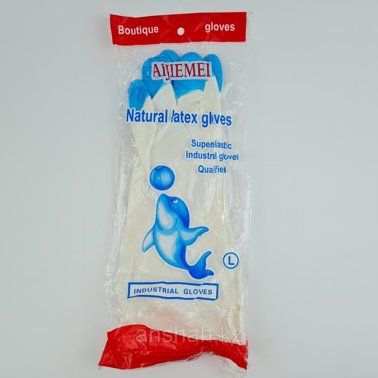 Латексные перчатки "Gloves", (дельфин), размер L, М, 85 гр