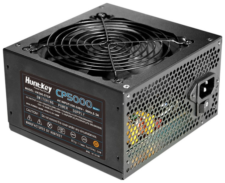 Блок питания 500W Huntkey CP5000 24pin купить в Казахстане | KOMPAS