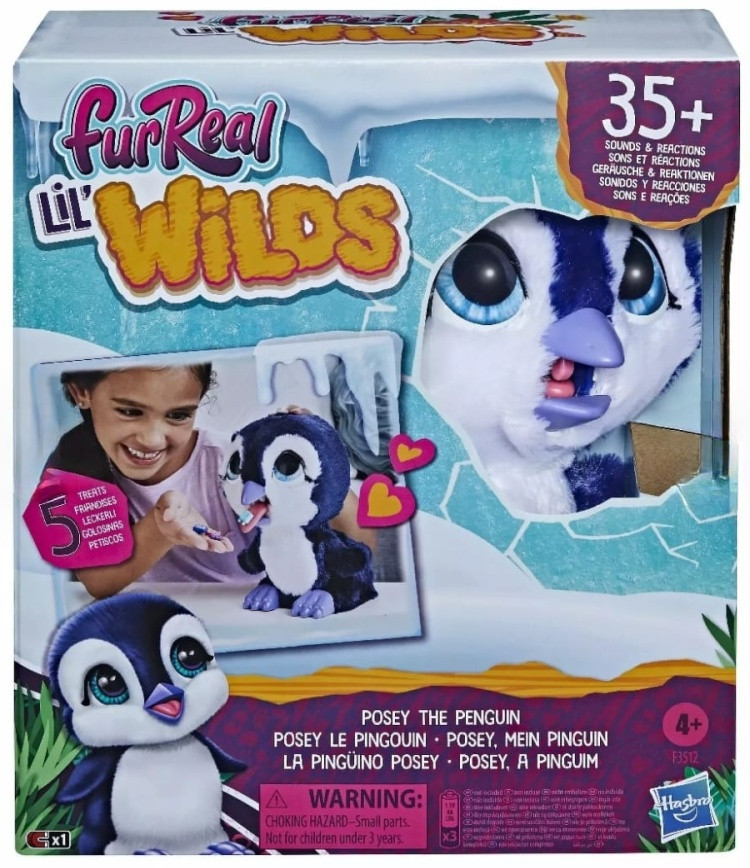 Hasbro Интерактивный Пингвин Fur real мультиколор