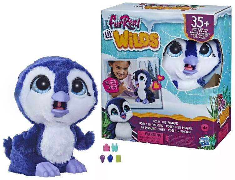 Hasbro Интерактивный Пингвин Fur real мультиколор