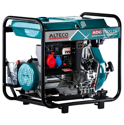 Дизельный генератор ALTECO ADG 7500 TE / 5кВт / 220; 380В, фото 2