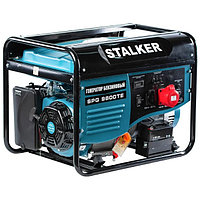 Бензиновый генератор STALKER SPG-9800ТЕ / 7кВт / 220/380В