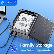 Персональное облачное сетевое хранилище Orico для HDD дисков 3.5 поддержка до 20Tb. HDD в комплект не входит!!, фото 5
