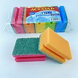 Губки "Ассоль", универсальные, профиль, разные цвета, 3 шт, фото 2