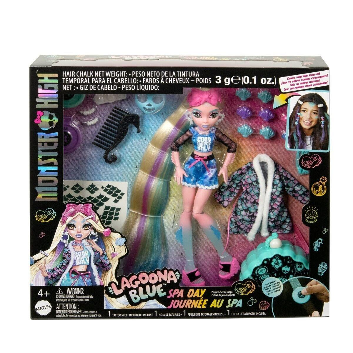 Наборы игрушек Monster High Спа-процедуры Лагуны Блу