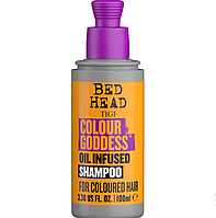 Шампунь для окрашенных волос COLOUR GODDESS mini 100мл TIGI BED HEAD