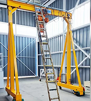 Портальный козловой кран