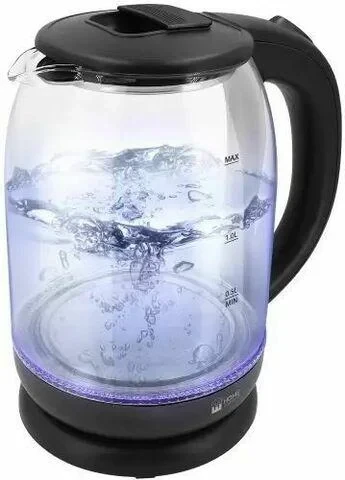 Электрический чайник стеклянный с подсветкой 2,2 л BOSCH BS-992 - фото 2 - id-p113996069