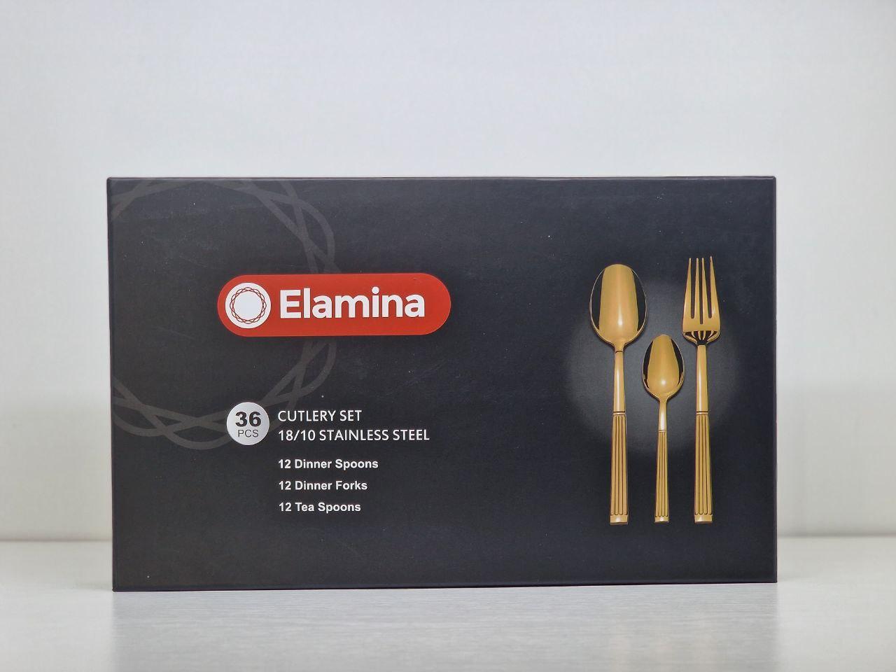Столовые приборы 36 предметов Elamina - фото 7 - id-p113996068