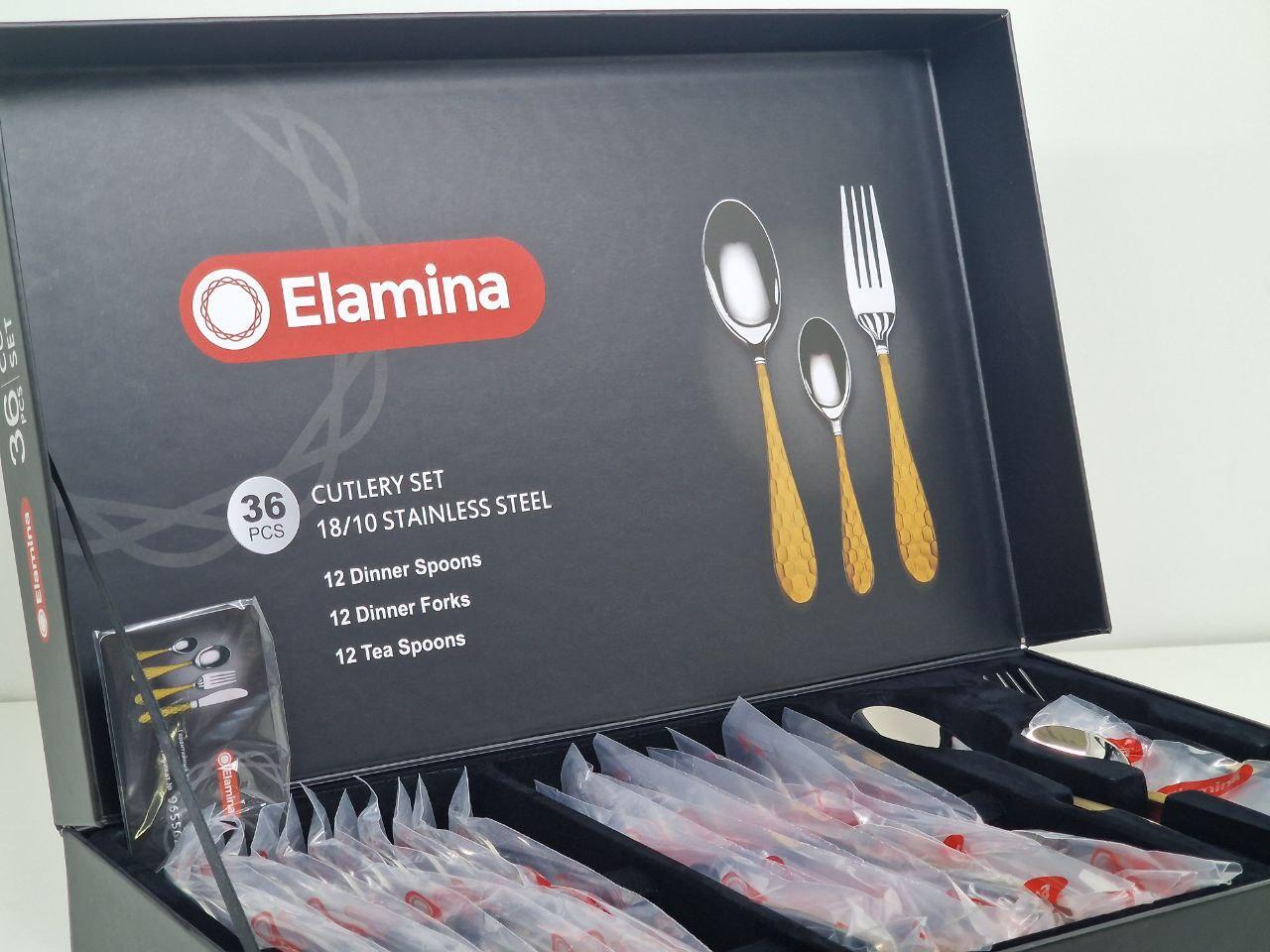 Столовые приборы 36 предметов Elamina - фото 5 - id-p113996085