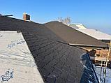 Мягкая кровля Ruflex  Коллекция Dranka - Deep Black, фото 3