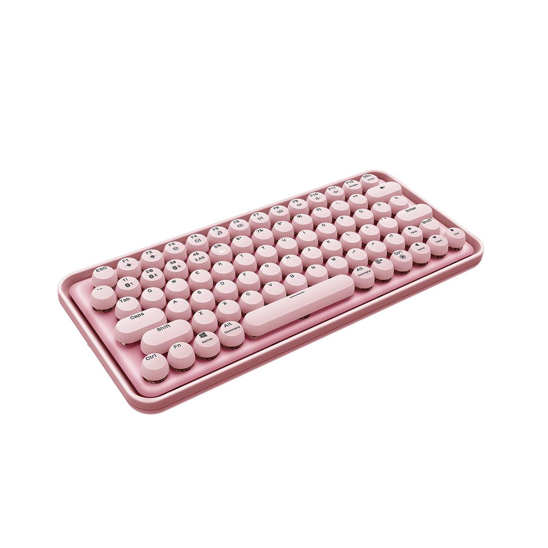 Клавиатура беспроводная Rapoo Ralemo Pre 5, цвет розовый, бренд Rapoo - фото 2 - id-p113991213