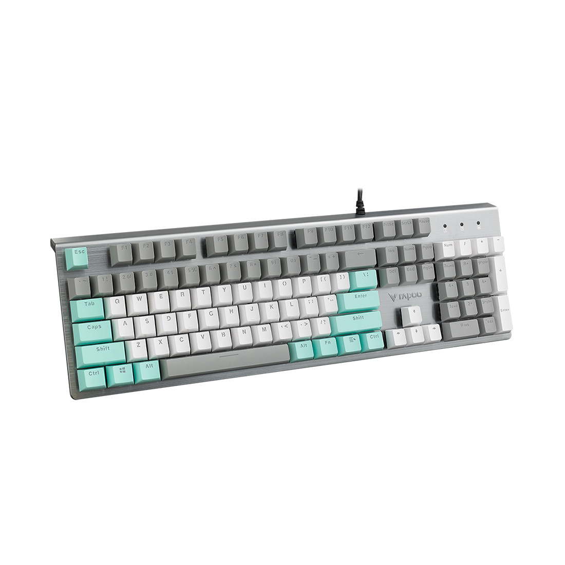 Игровая клавиатура механическая Rapoo V530 Grey