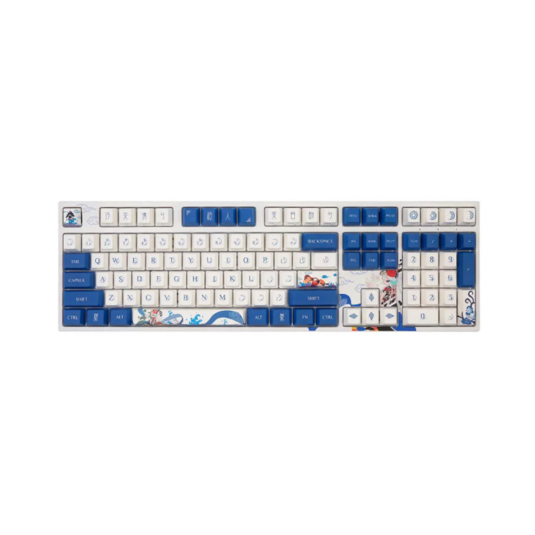 Механическая клавиатура с подсветкой Varmilo Lovebirds-I VEM108, переключатели Varmilo EC V2 Sakura