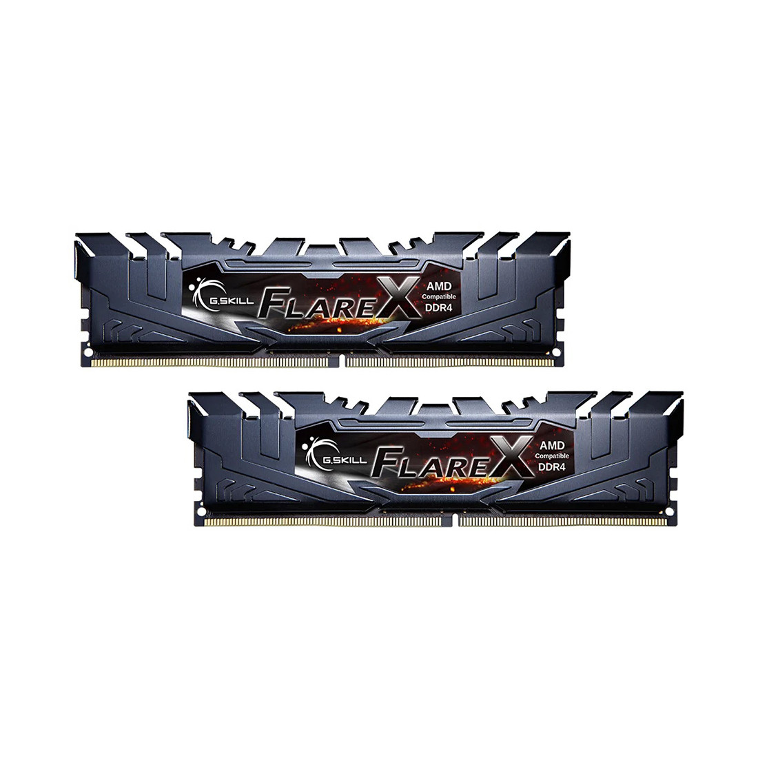 Набор оперативной памяти DDR4 32GB (2x16GB) 3200MHz G.SKILL FlareX F4-3200C16D-32GFX - фото 2 - id-p108969761