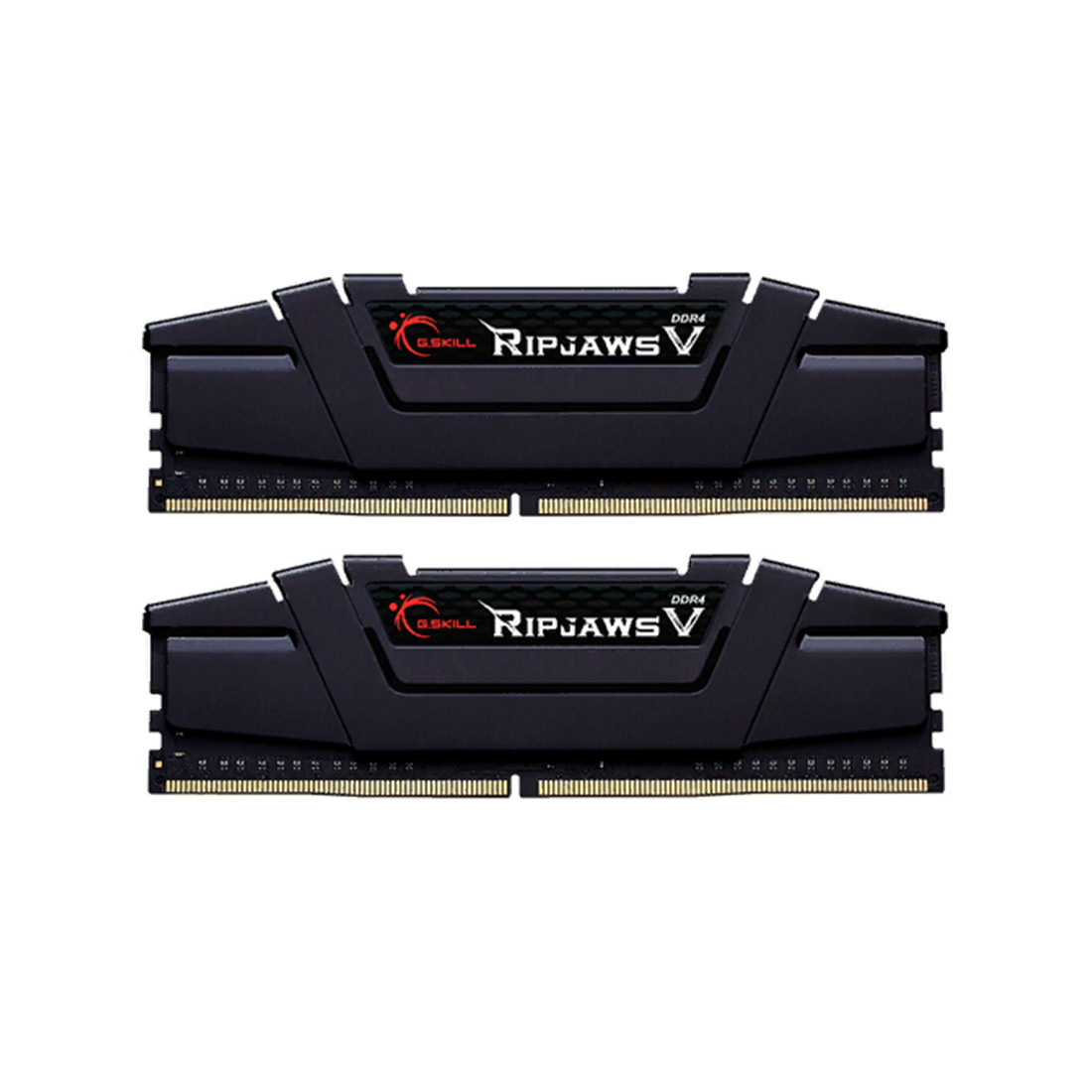 Набор оперативной памяти DDR4 16GB (2x8GB) 3600MHz G.SKILL RipjawsV F4-3600C18D-16GVK - фото 2 - id-p108969777